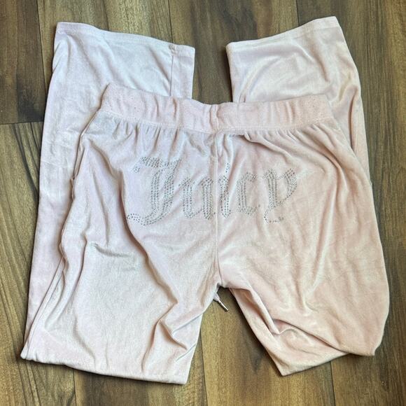 Juicy Couture Pink Straight Leg Pants - Picture 1 of 8
